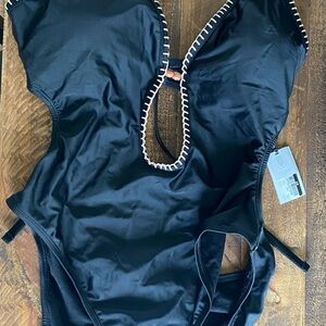 Shade & Shore Black Swimsuit